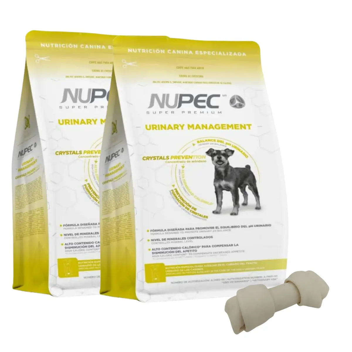 2 Pack Croquetas Nupec Urinary Management 2kg + Regalo Nupec