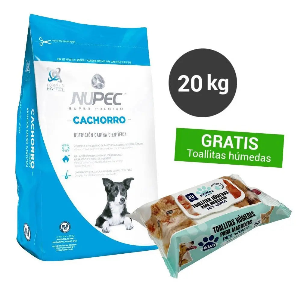 Croquetas Nupec Cachorro + Regalo Para Tu Perro Nupec